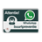 WhatsApp Buurtpreventie Informatiebord  Logo  - L209wa