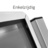 Portaalsysteem TS6 inclusief informatiebord vierkant 1:1 + 2 Geborsteld aluminium staanders