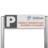 Parkeerplaatsbord type TS - met logo en/of eigen ontwerp - reflecterend