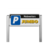 Parkeerplaatsbord type TS - met logo en/of eigen ontwerp - reflecterend