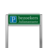 Parkeerplaatsbord type TS - met logo en/of eigen ontwerp - reflecterend