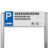 Parkeerplaatsbord type TS - met logo en/of eigen ontwerp - reflecterend