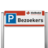 Parkeerplaatsbord type TS - met logo en/of eigen ontwerp - reflecterend