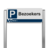 Parkeerplaatsbord type TS - met logo en/of eigen ontwerp - reflecterend