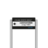 Portaalsysteem TS met informatiebord 2:1 met aluminium geborstelde staanders