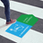 Vloersticker - anti slip - met eigen ontwerp