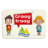 Informatiebord - Tom & Lily - Graag traag met logo