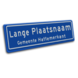 Plaatsnaambord 1840x520 mm RVV H01b