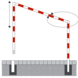 Hoogtebegrenzer SH2 - 2,0 mtr. - Draaibaar - Bodemmontage