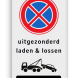 Bord E2 + uitgezonderd Laden/Lossen + inrit/uitrit vrijlaten