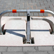 Anti parkeerbeugel los 835x400x48mm staal excl. betonfundatie