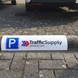 Parkeerbord voor biggenrug / betonrand 600x300mm