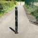 Poteau de trottoir – Type Leeuwarden – noir RAL9016 (mat)