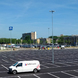 Parkeerplaatsbord met nummer, KUBUS met montagebeugels