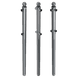 Geleidehek TS60 staal - palen met aluminium bolkop - RAL 7016 of gegalvaniseerd