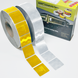 Contourmarkering geel - 50x50mm stickers - op rol 12,5 of 50 meter