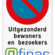 Parkeerverbod Privéparking - E1 - Wegsleepregeling - Eigen logo