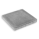 Beton Symbolplatte 300x300mm - Grau mit weißen Hausnummern
