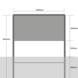 Rotondeportaal Type 2 FLUOR - 2000x1000mm