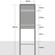 Rotondeportaal Type 1 - 800x800+300+200mm