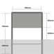 Gemeentegrensportaal met bord 800x400 of 1180x600mm