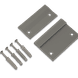 Muurbeugelset RAL7042 Aluminium