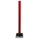 Poteau Kickback rouge/blanc - Ø 60 mm
