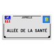 Plaque de rue - Awans - Personnalisable