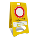 CarrySign TSY 515x965mm - beeldmaat 440x590mm - 4 kg - stoepbord