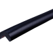 Hoekbescherming kunststof - Ø40mm type A - zelfklevend of magnetisch