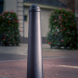 Poteau de rue conique -  sans logo amovible -  Ø164x750mm - Couleur de votre choix