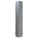 Rampaal Ø323mm staal verzinkt - wit/rood - 1500/2000/2400mm - met grondanker