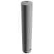 Rampaal Ø273mm staal verzinkt - geel/zwart - 1500/2000mm - met grondanker
