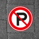 Symbooltegel 300x300mm - Niet parkeren