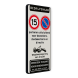 Verkeersbord bedrijfsnaam - RVV A01-15 + E01 - Verboden toegang Artikel 461- reflecterend