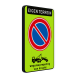 Verkeersbord eigen terrein verboden te parkeren RVV E01 + wegsleepregeling - reflecterend