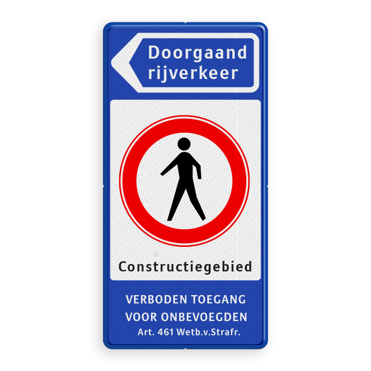 Informatiebord - waarschuwing overstekende eenden - Dieren