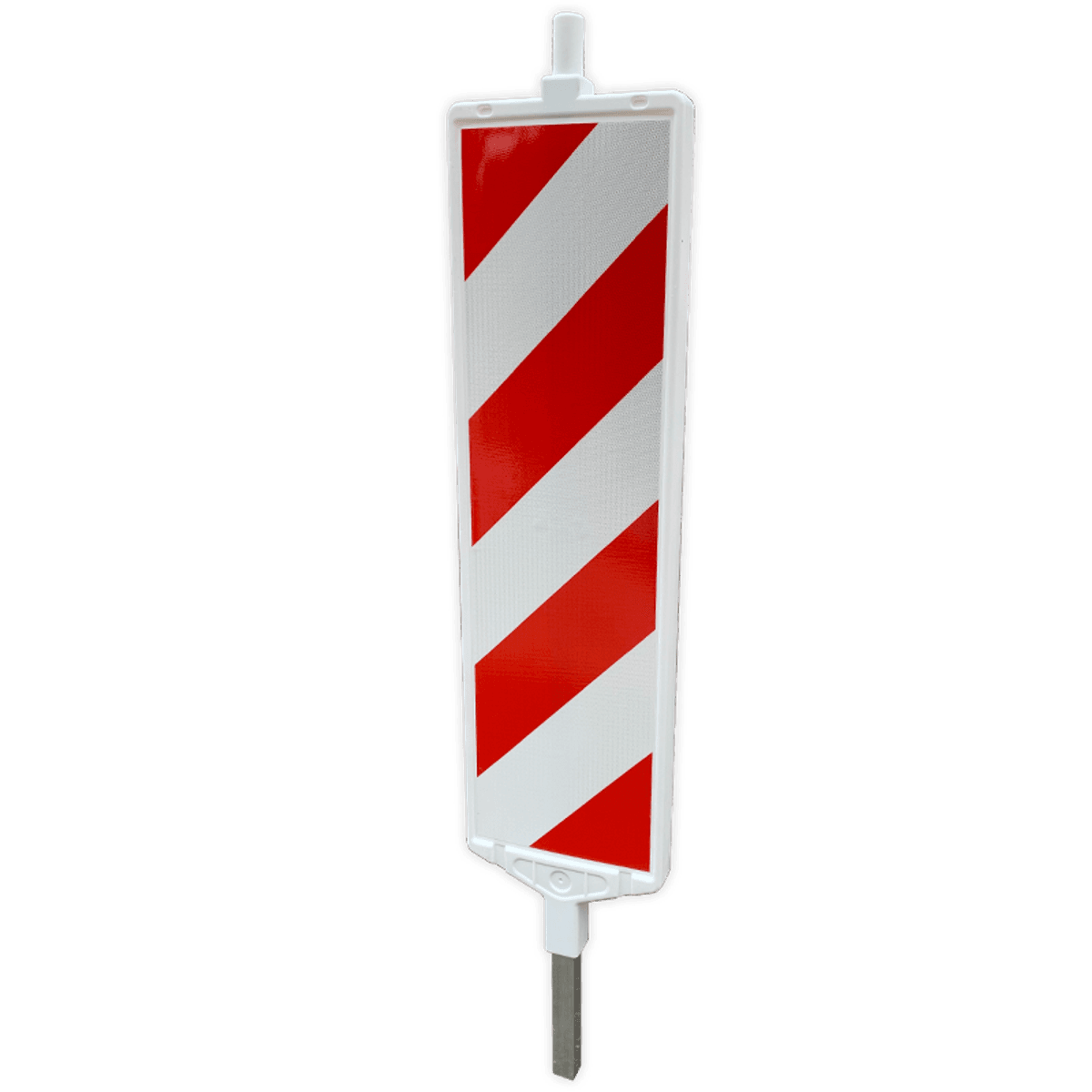 Balise verticale réfléchissante - la1 + lb1 - Rouge/blanc