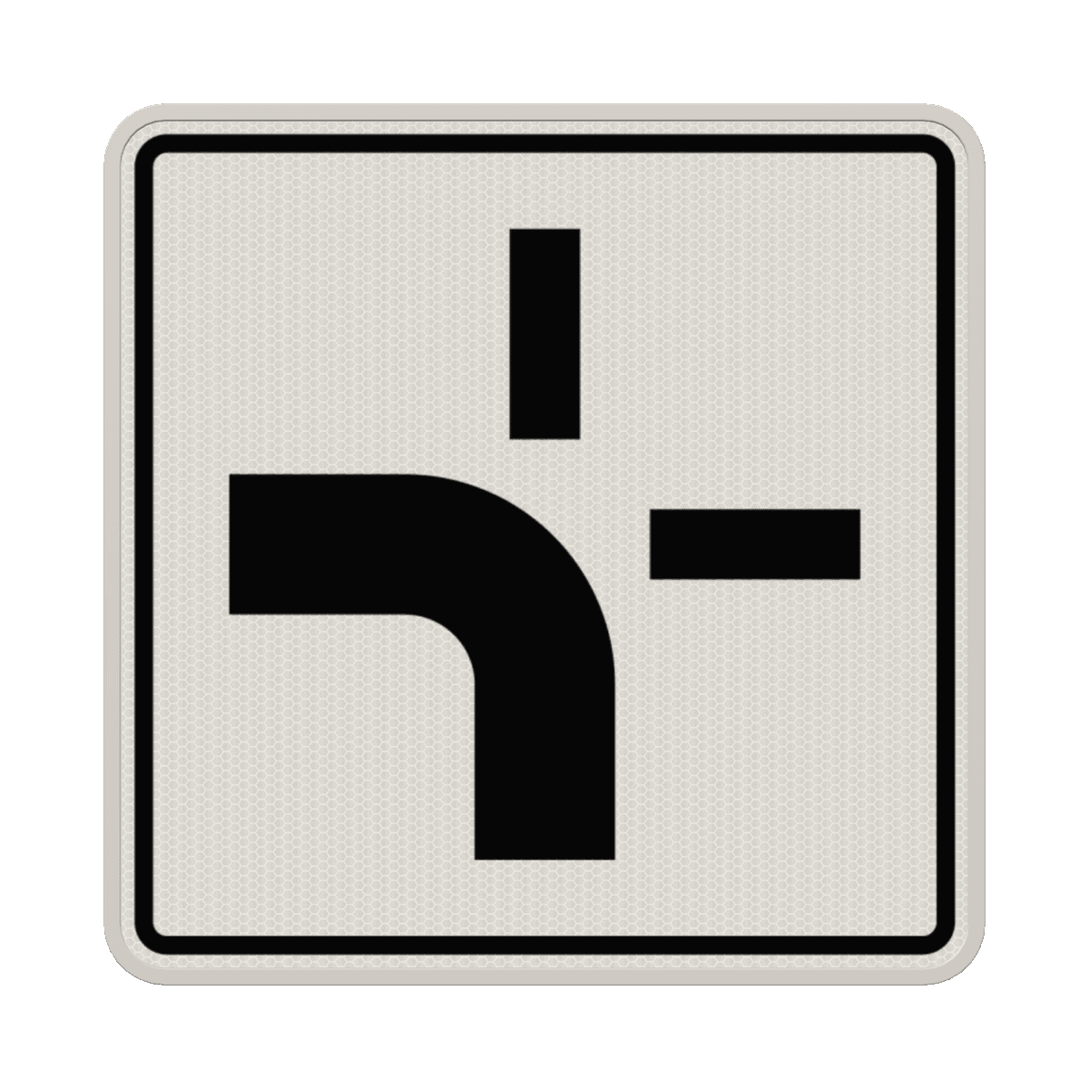 Erstaunlich Was Endet Hier Eine Vorfahrtstrae Bild