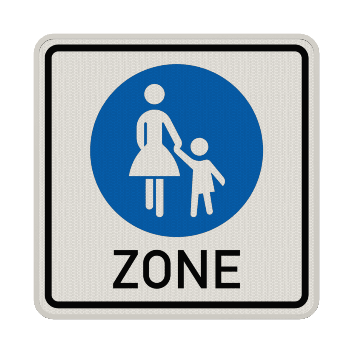Wunderschone Hier Beginnt Eine Zone Mit Einer Ebenbild