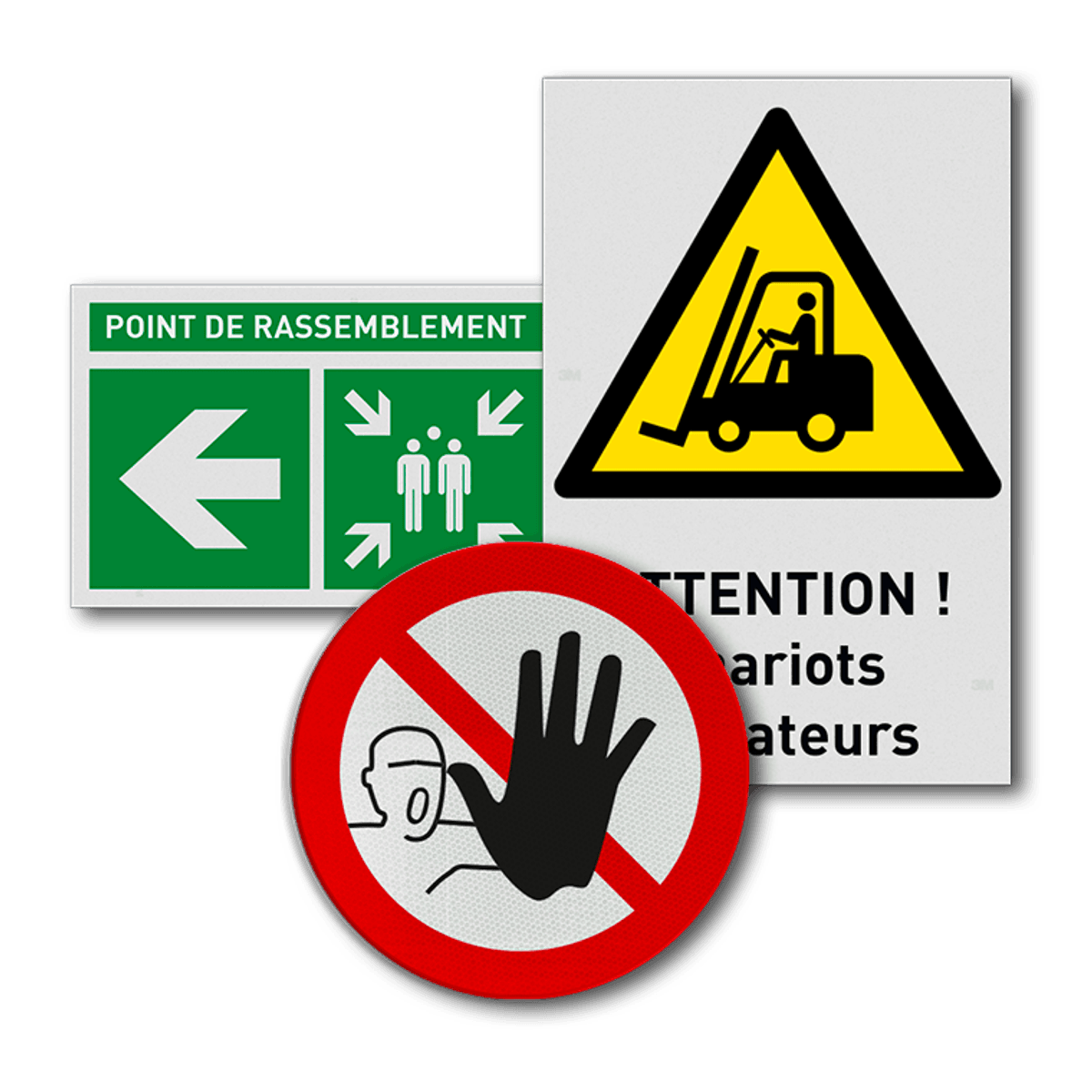 Besoin de pictogrammes de sécurité ? Autocollants et panneaux