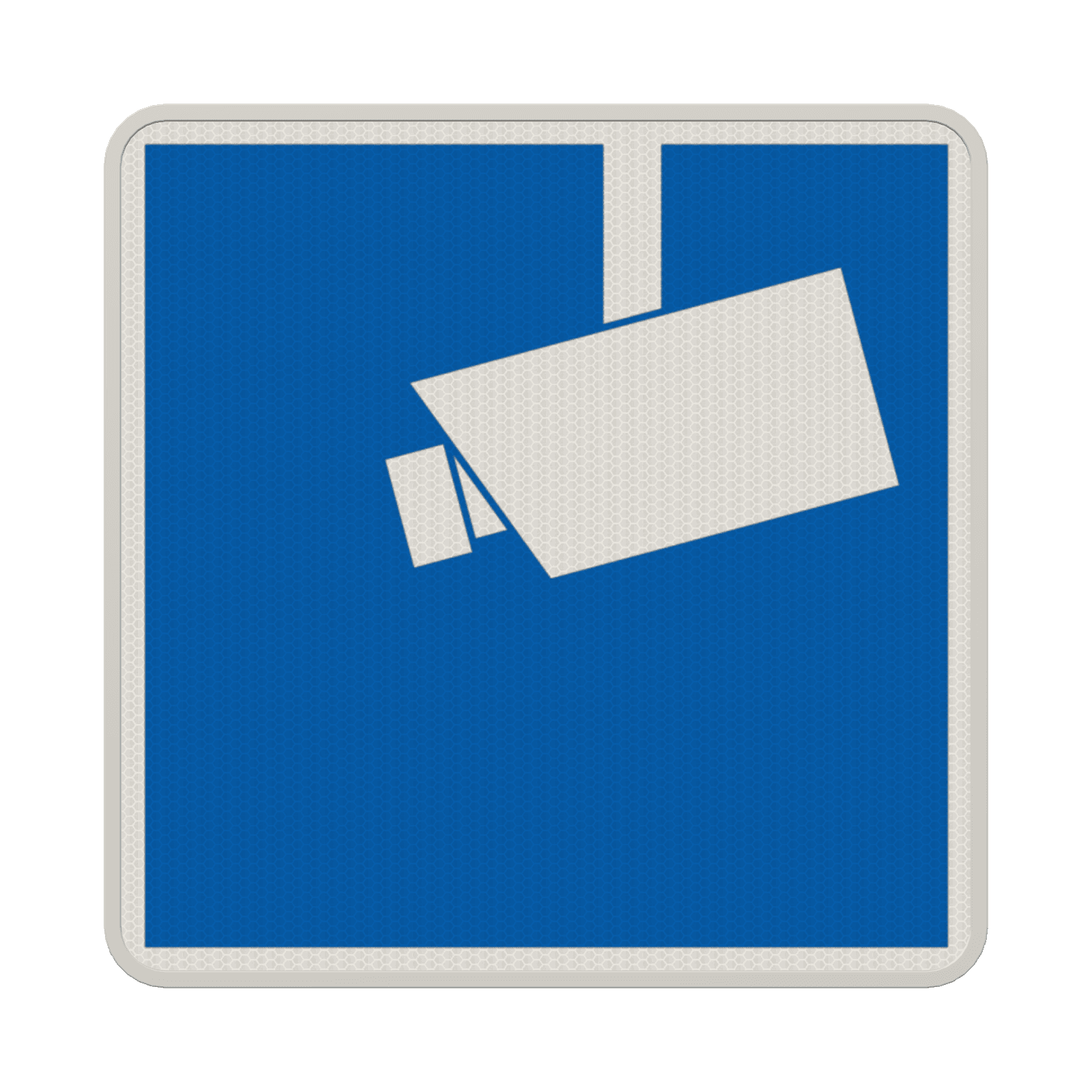 Hinweisschild - Achtung Videoüberwachung, dreisprachig, 30 x 20 cm, 6,29