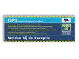 informatiebord reflecterend eigen ontwerp ISPS haven beveiliging