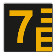 Scheepvaartbord G. 5.1. - Hoogteschaal