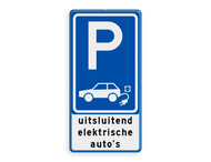 Parkeerborden Voor Elektrische Auto | Informatiebord.nl