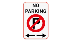 Parkeerverbod - NO PARKING