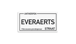 Straatnaambord Antwerpen