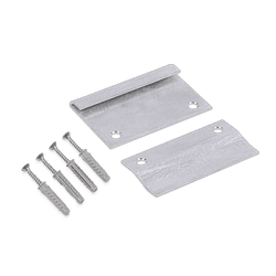 Wandhalterung RAL7042 Aluminium
