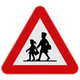 Verkeersbord voor vraag 