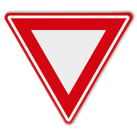 Verkeersbord voor vraag 